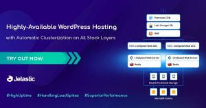 Highly-Available WordPress Hosting with Automatic Clusterization on All Stack Layers