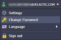 change password button