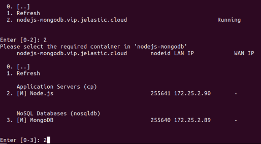 SSH connection to Node.js