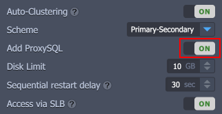 auto-clustering ProxySQL