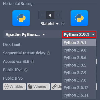 Python versions