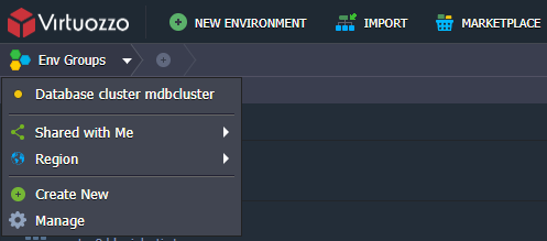 MariaDB cluster group