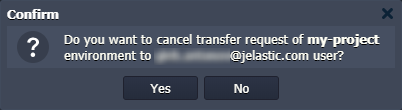 cancel pending transfer request