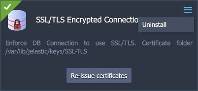 configure MySQL SSL add-on