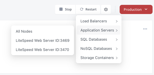 restart cluster nodes