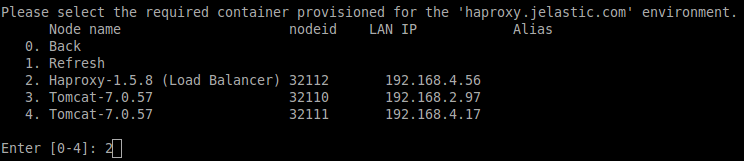 HAProxy SSH access