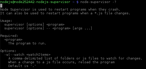 supervisor process manager help