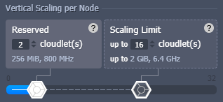 vertical scaling cloudlets