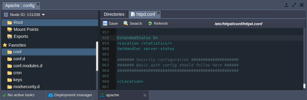 apache statistics module 1