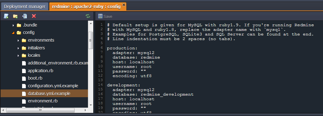 copy database.yml example