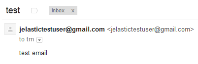 test email from GMail
