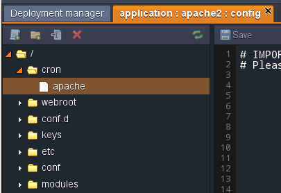 cron folder for cronjobs