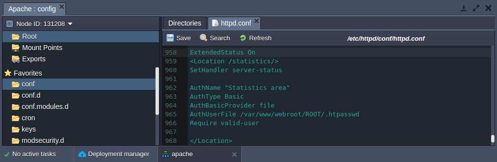 apache statistics module 2