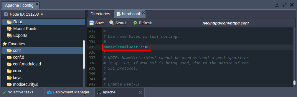 name based apache virtual host 2