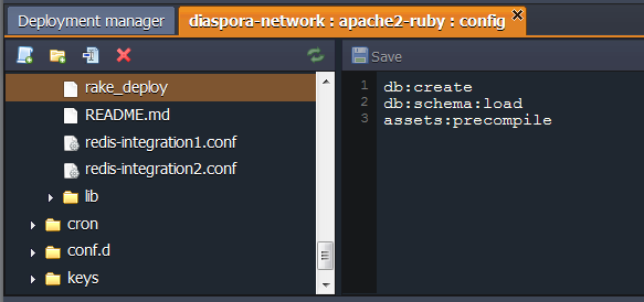 configure rake deploy