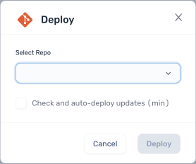 deploy application