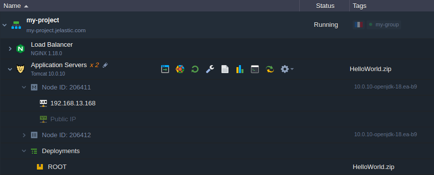 node icons