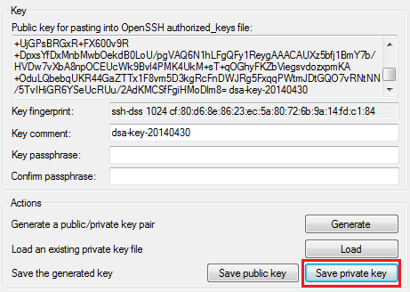 ssh protocols c4d7958e2bfe5a5f906a0013b17aedb6save private key