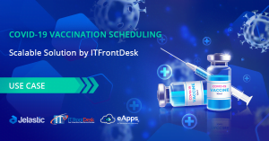 Scalable Covid-19 Vaccination Scheduling Solution by ITFrontDesk