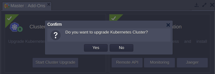 kubernetes upgrade