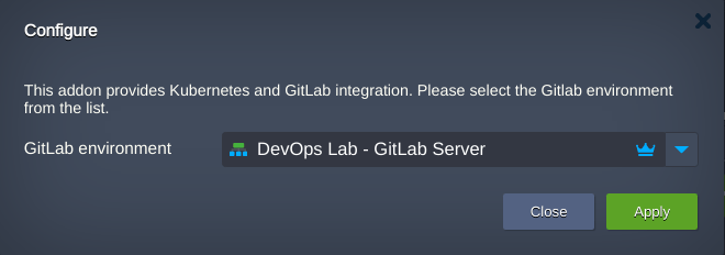 GitLab DevOps environment