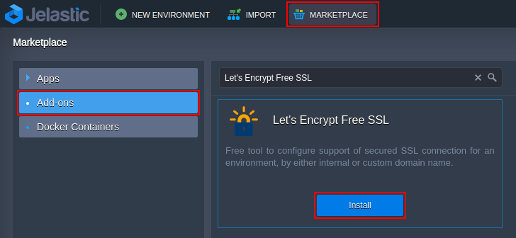 ssl certificate from let's encrypt