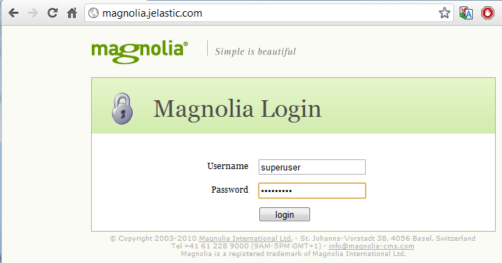 connect magnolia cms