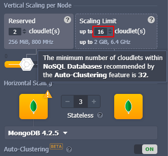 MongoDB Auto-Clustering resources