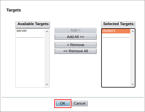 glassfish payara targets